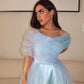 Elegant Baby Blue Ocean Drese