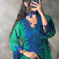 French Lace Dress with Handcrafted Cutwork & Embroidery