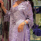 Purple Embroidered Chiffon Jalabiya Limited Edition